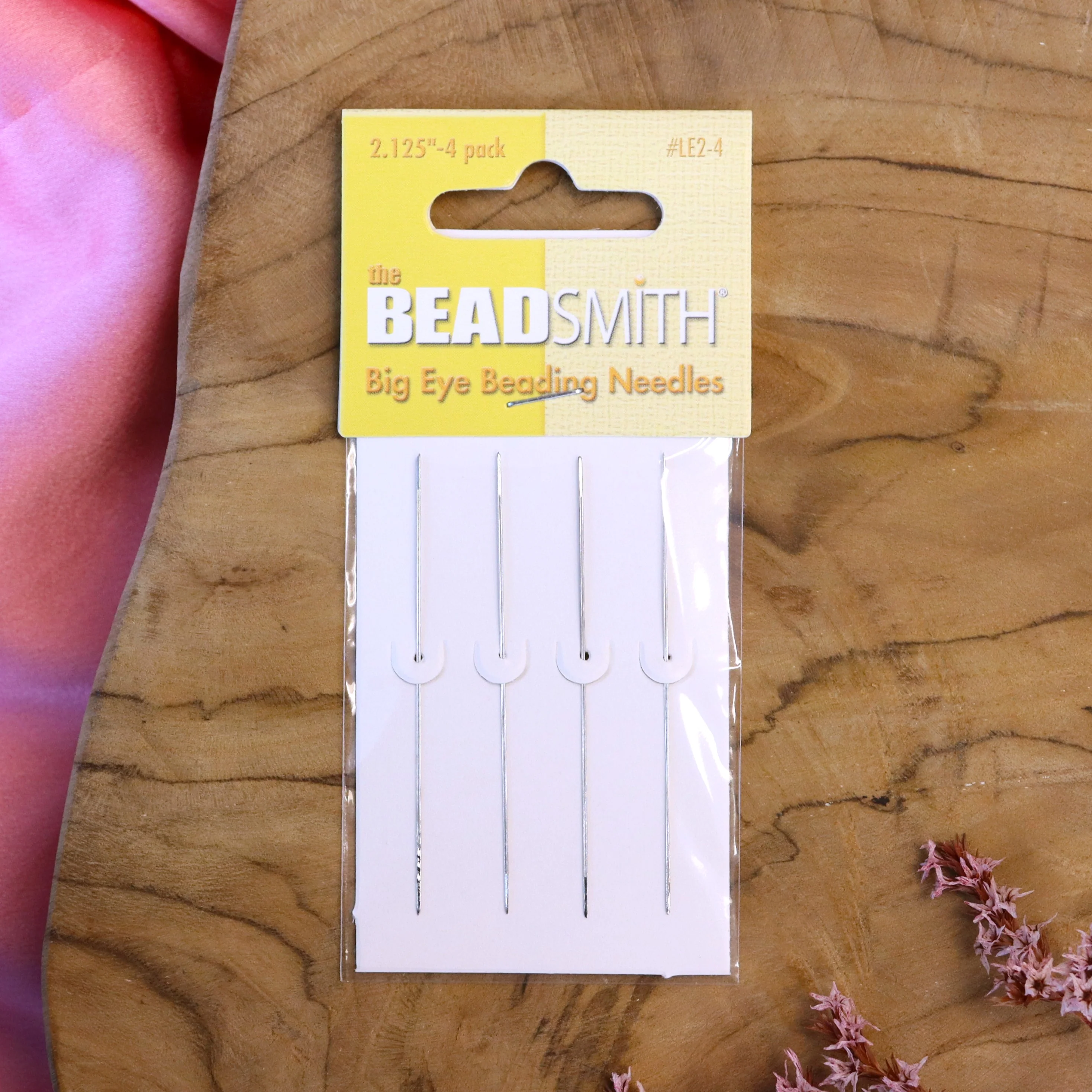 Beadsmith Big Eye needles - 4 stuks