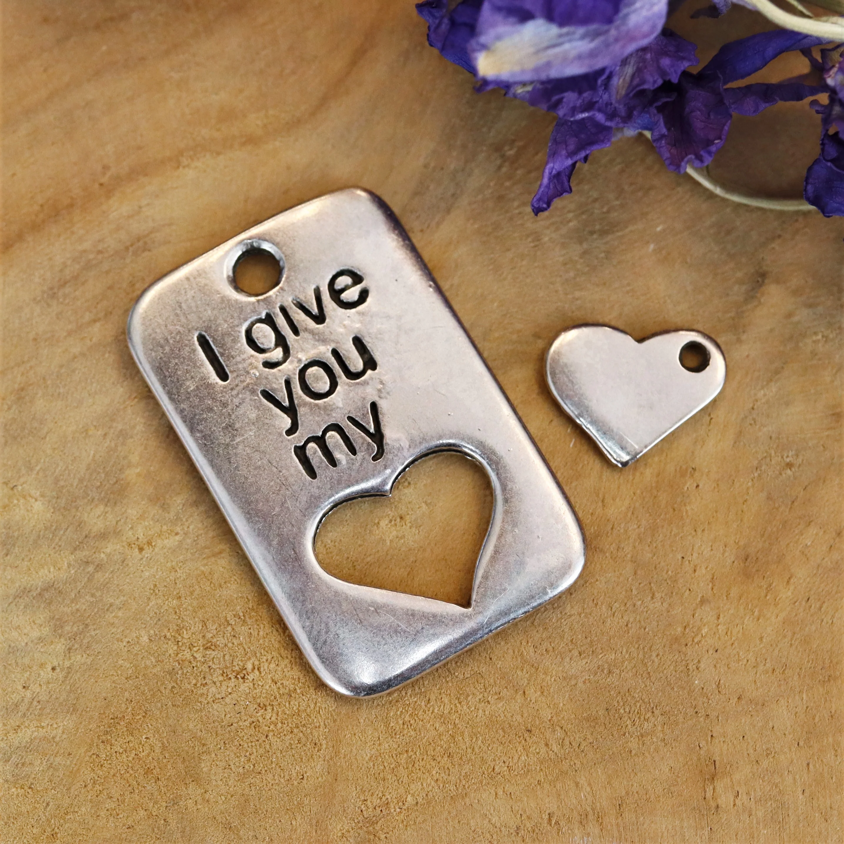 Bedel DQ zilver i give you my heart