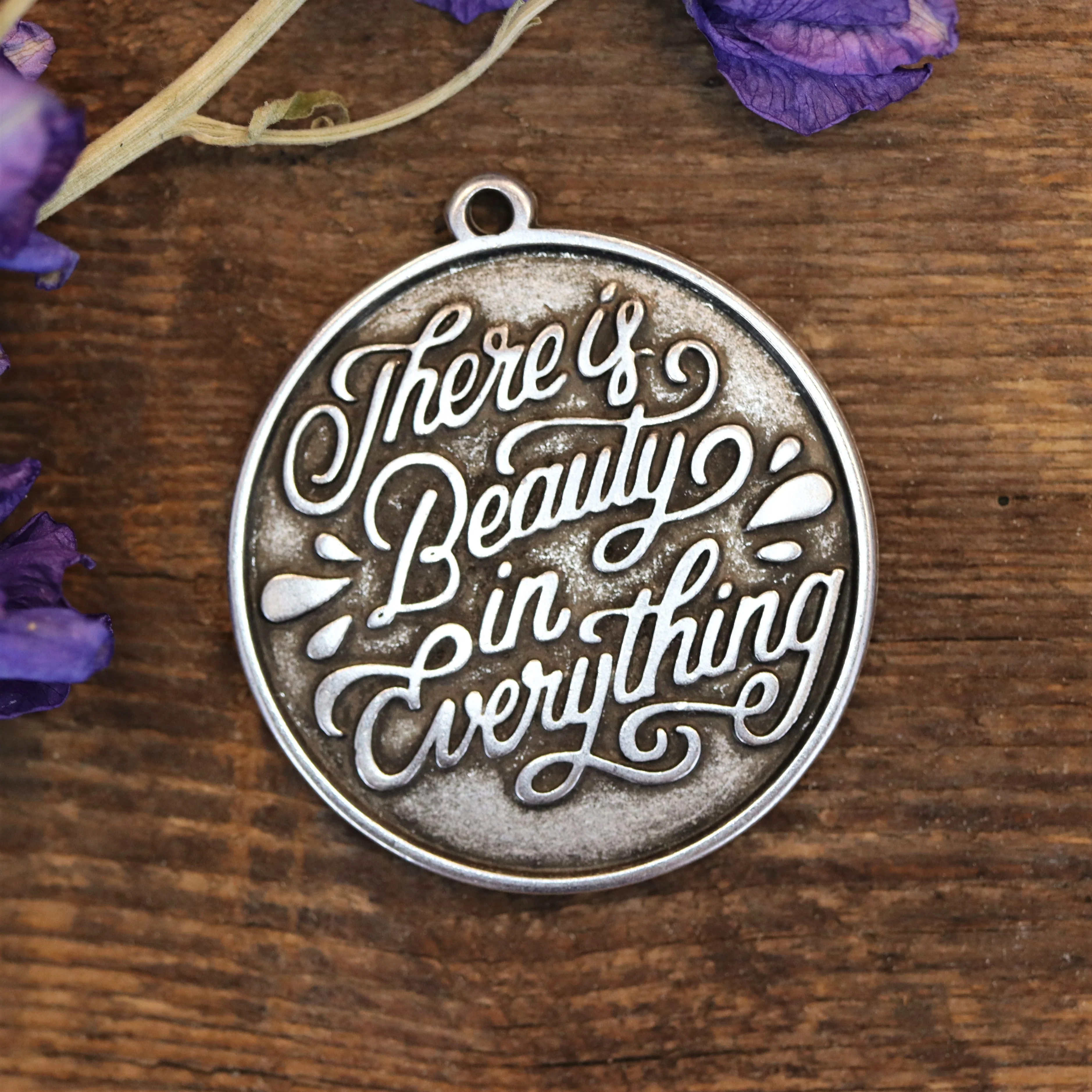 Bedel DQ zilver there's beauty in everything