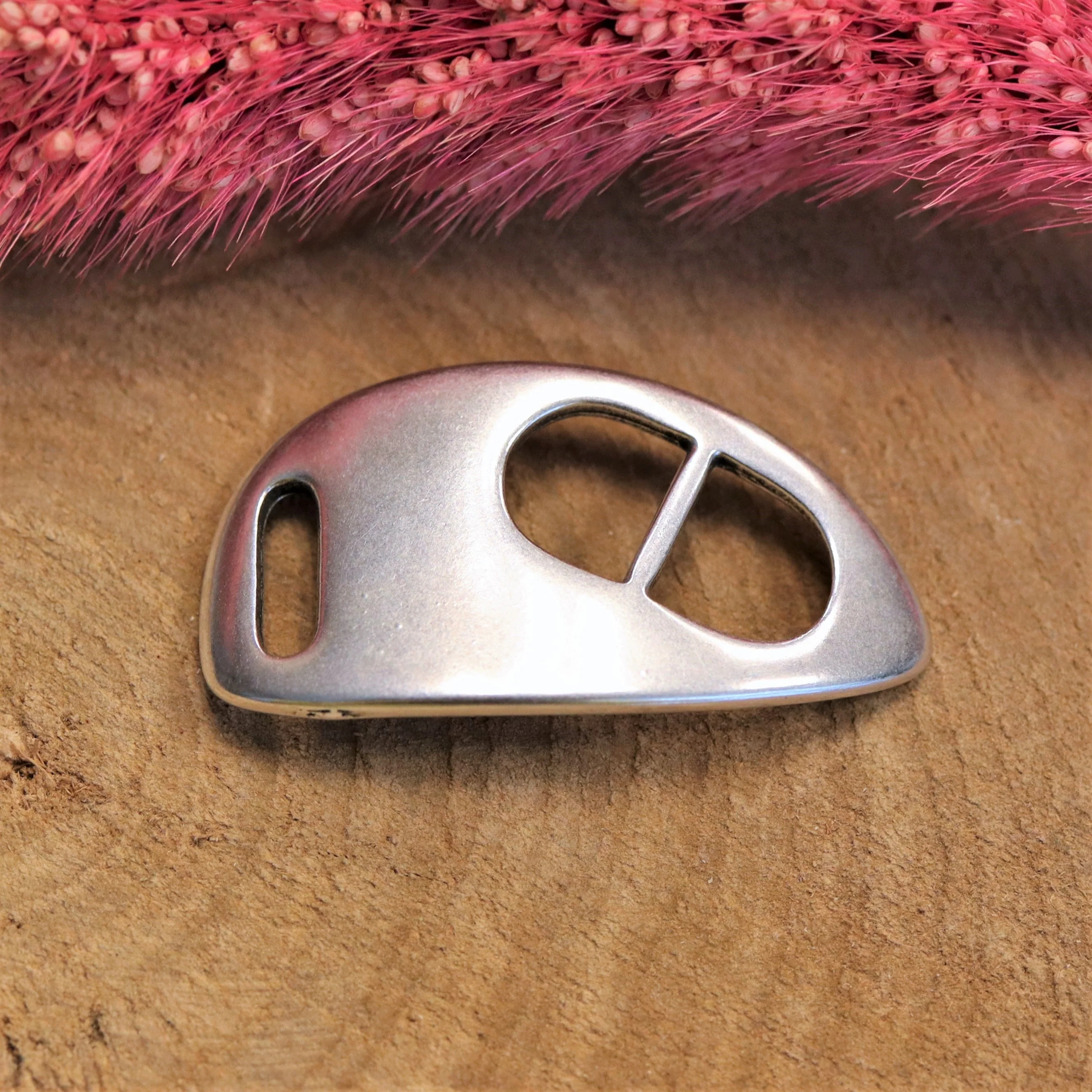 Buckle sluiting DQ zilver