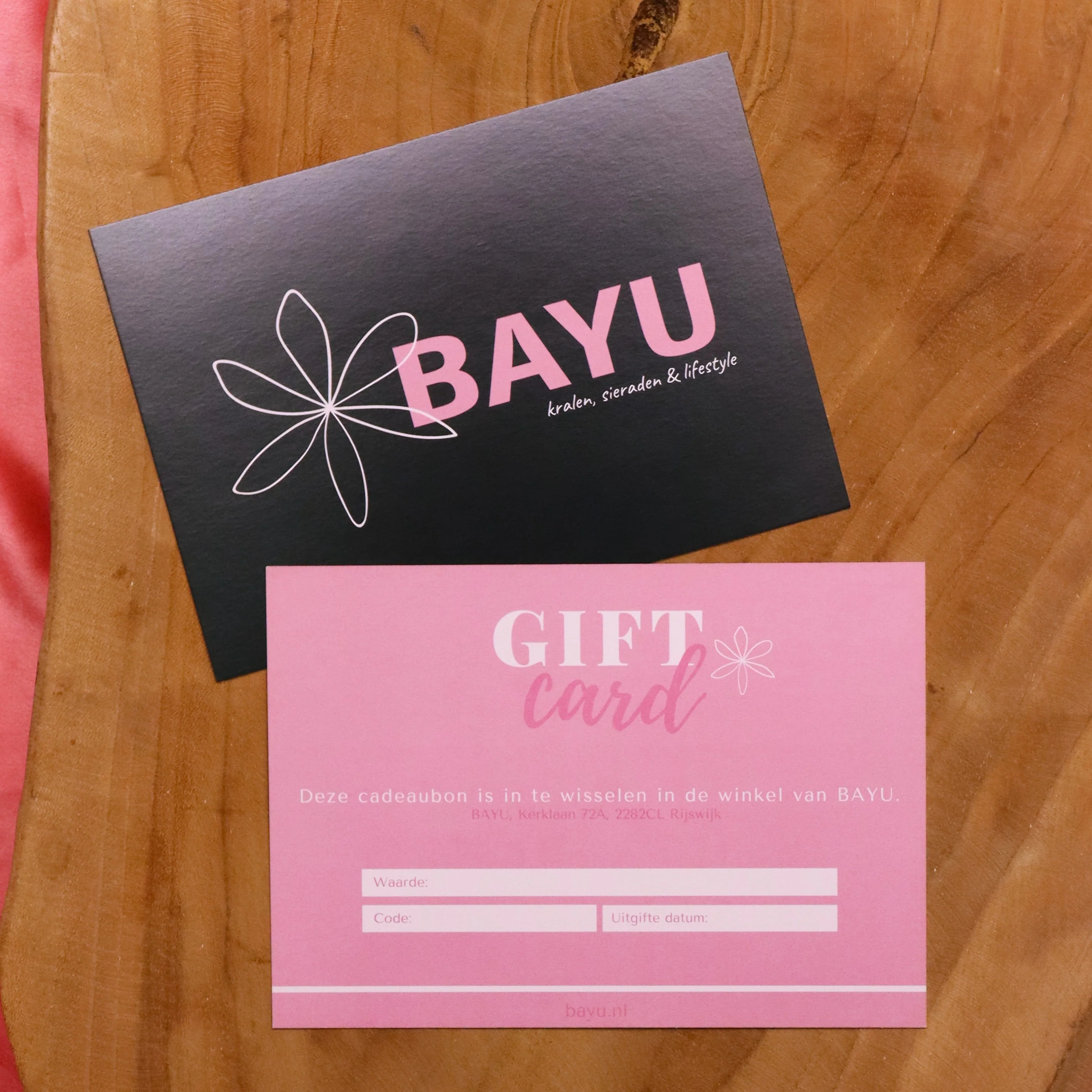 Giftcard winkel