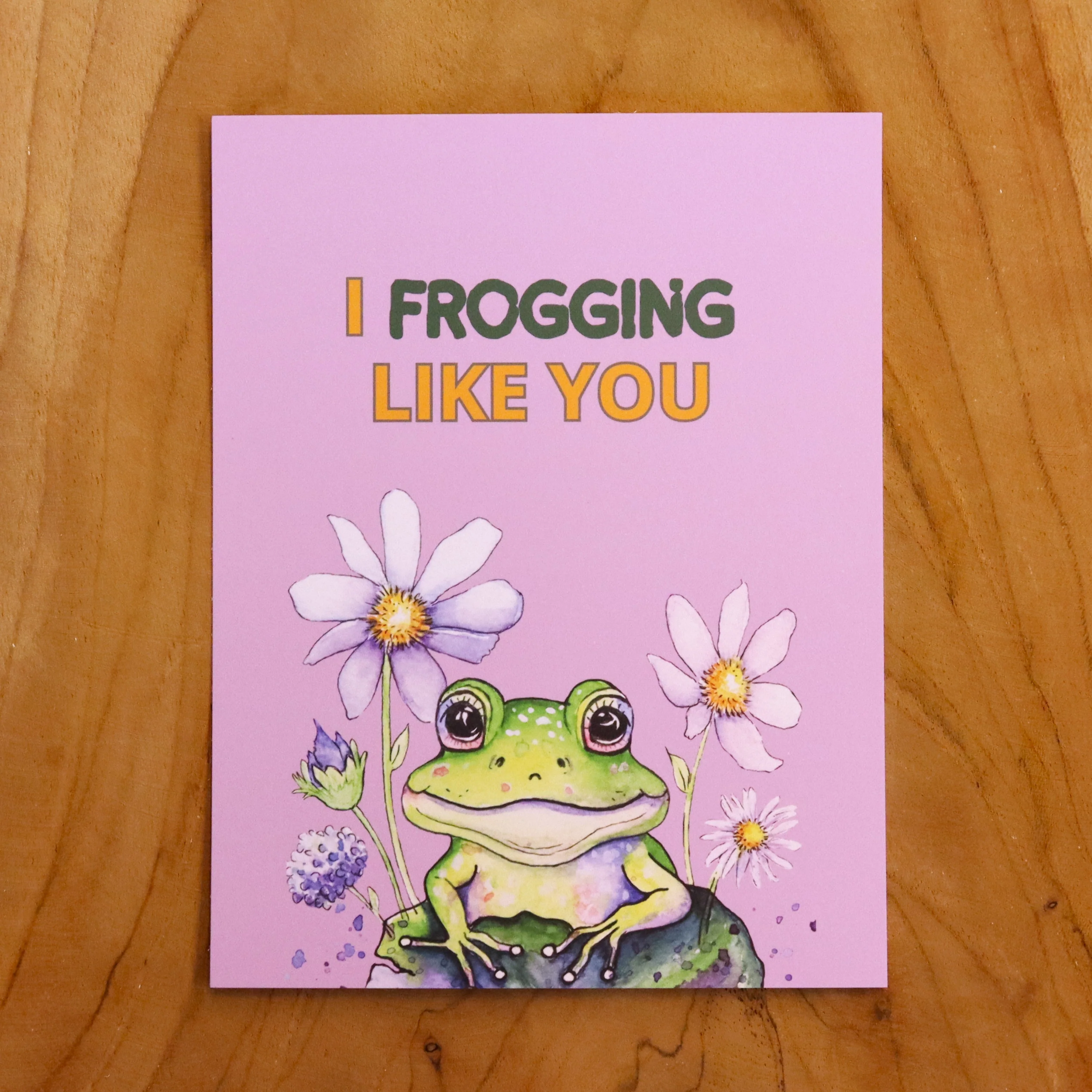 Kaart BAYU - I frogging like you