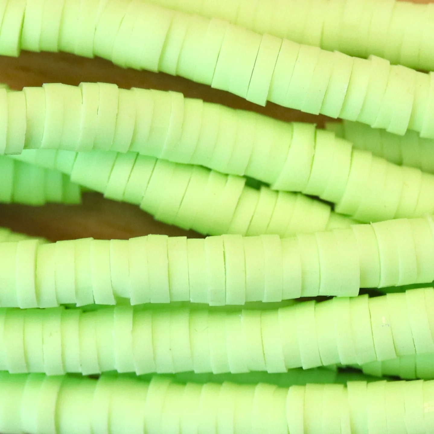 Katsuki streng 4mm - licht fel groen