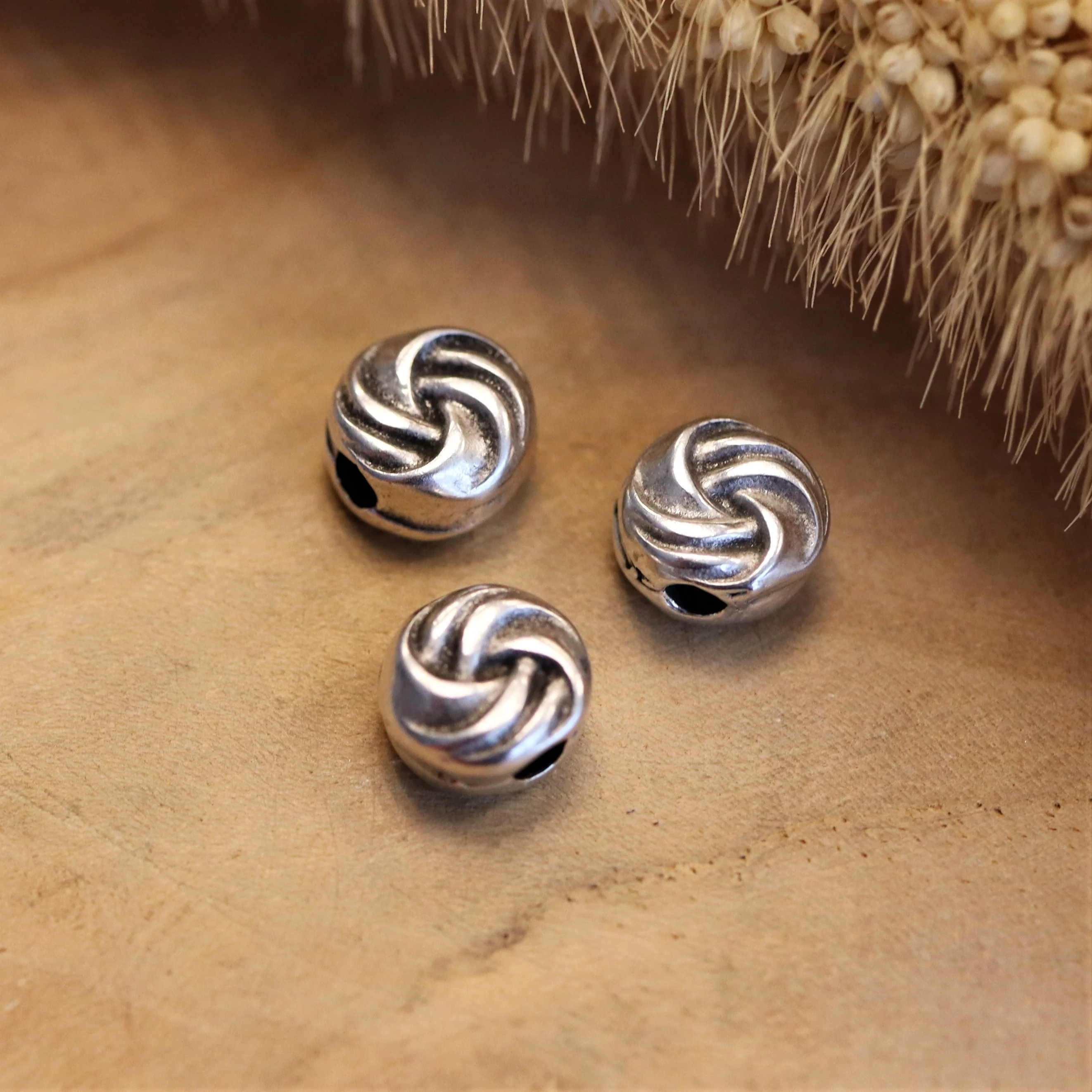 Kraal DQ zilver swirl