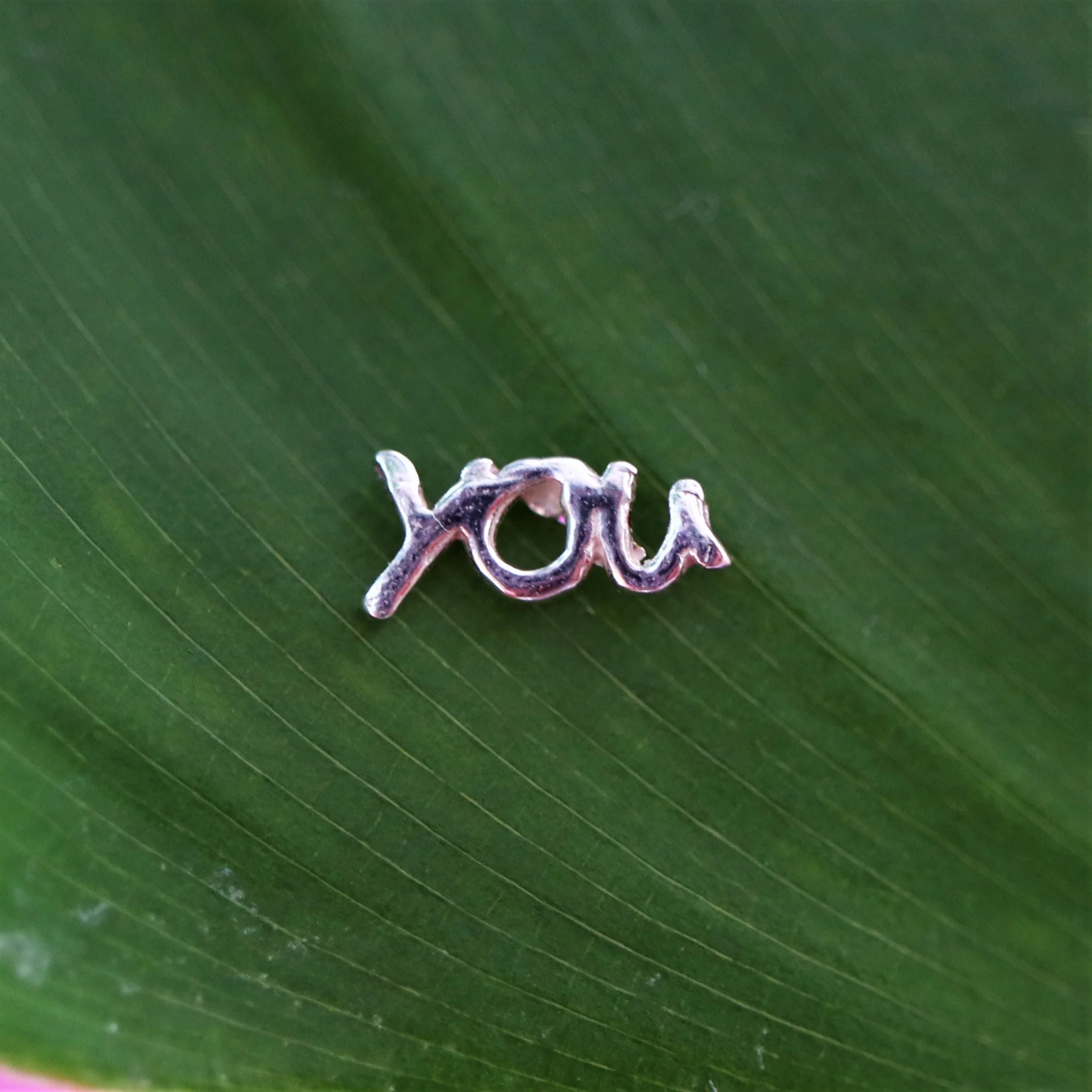 925 sterling zilveren oorsteker YOU and me - Image 2