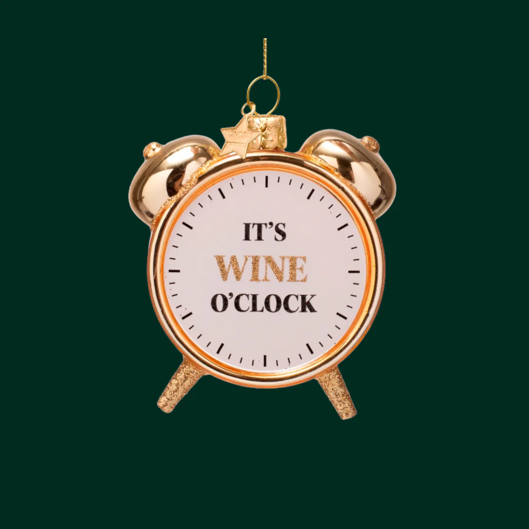 Ornament Vondels - Wine o'clock