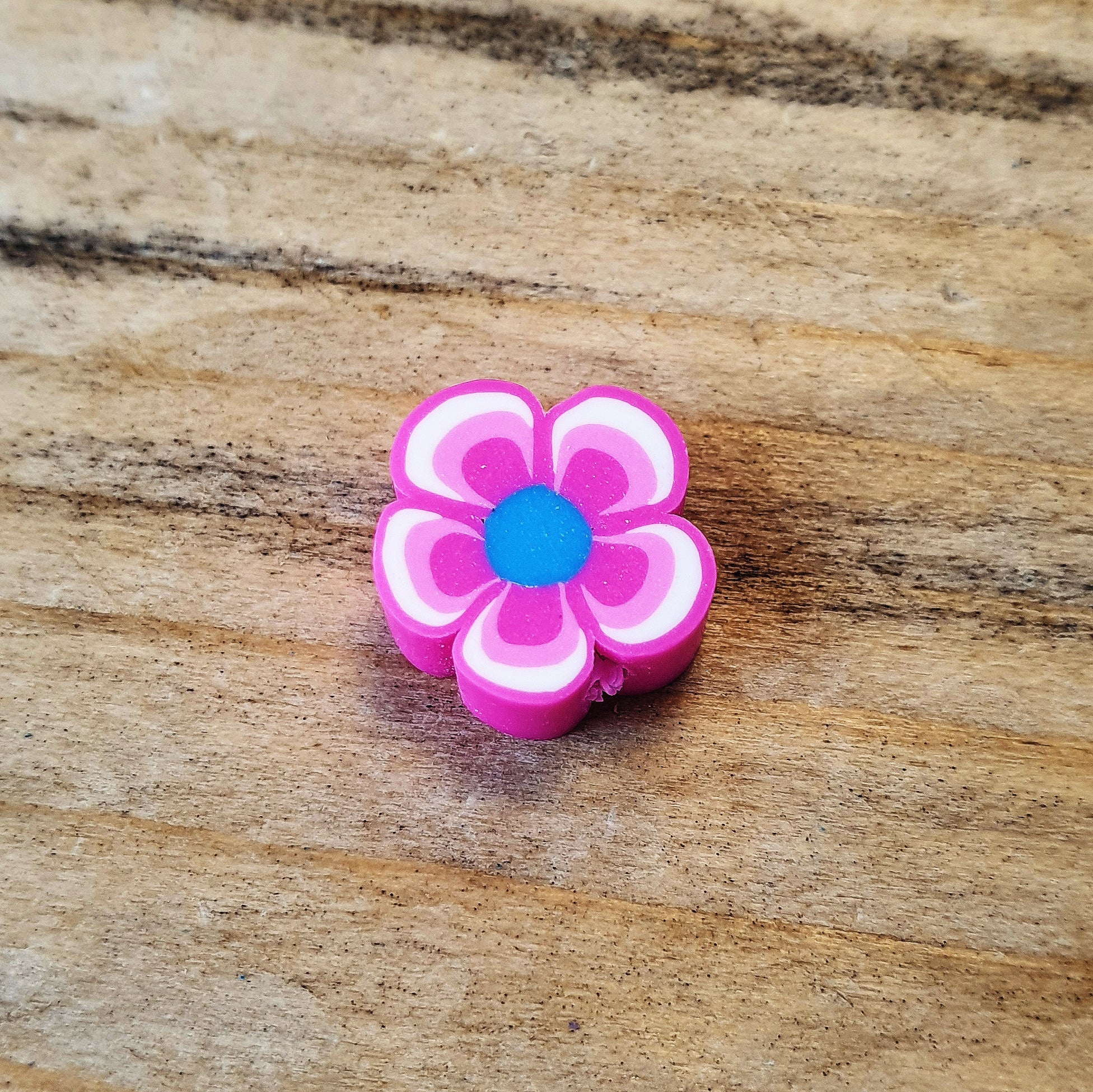 Polymeer bloem fuchsia