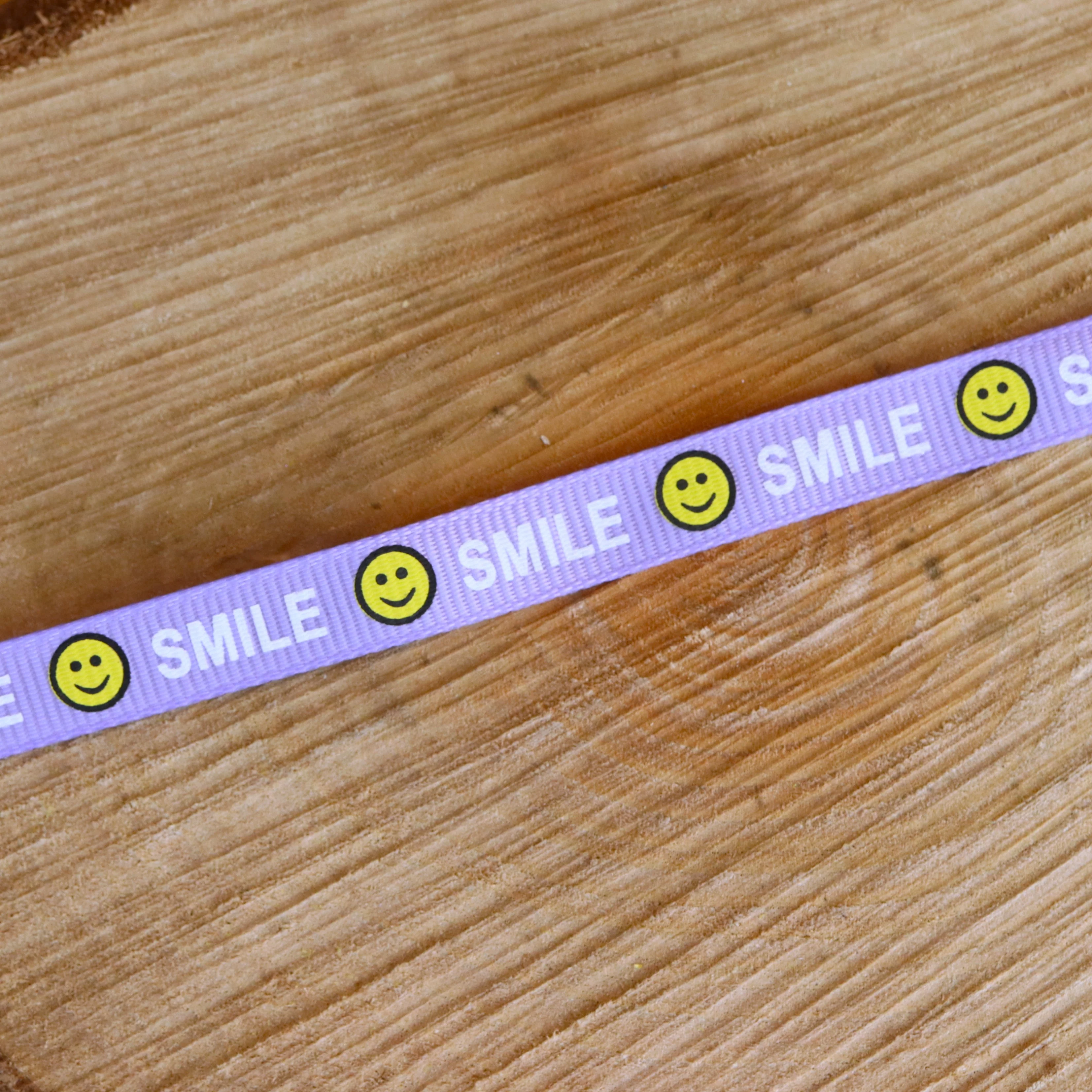 Smiley lint - lila