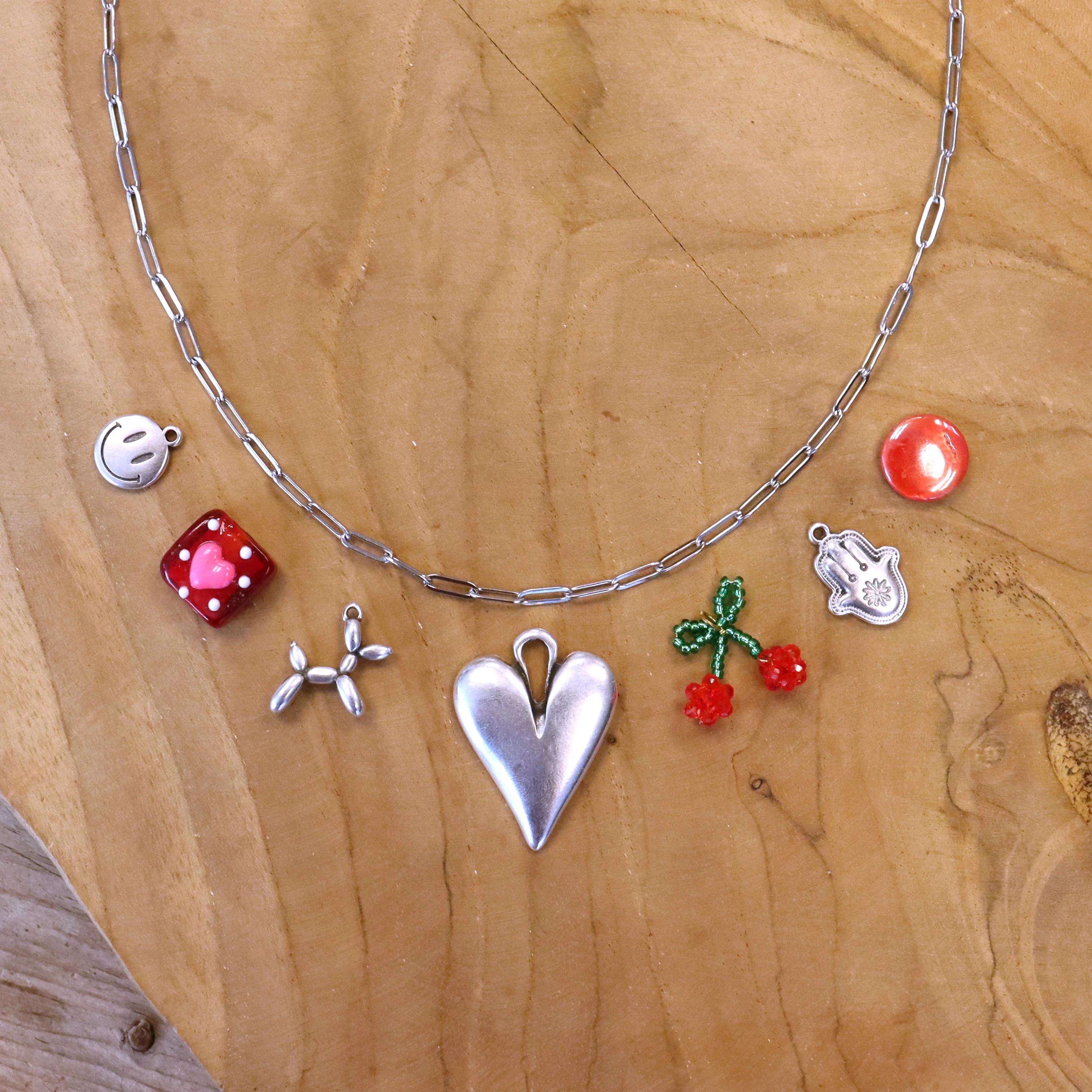 Bedelketting samenstellen – Zilver | Ontwerp je eigen sieraad bij BAYU