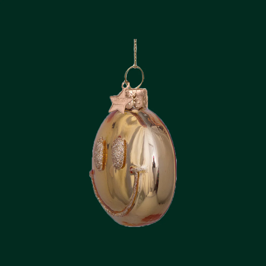 Vondels ornament - Gouden smiley - Image 2